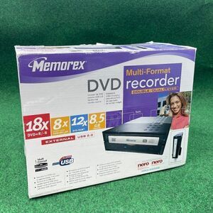 Memorex MRX-525GE Black Extrenal USB 2.0 Dual Layer Multi Format DVD Recorder